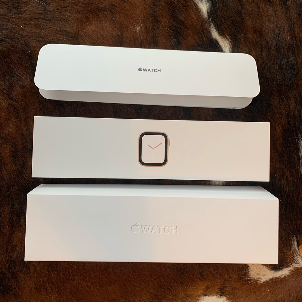Series 4 Rosegold Apple Watch